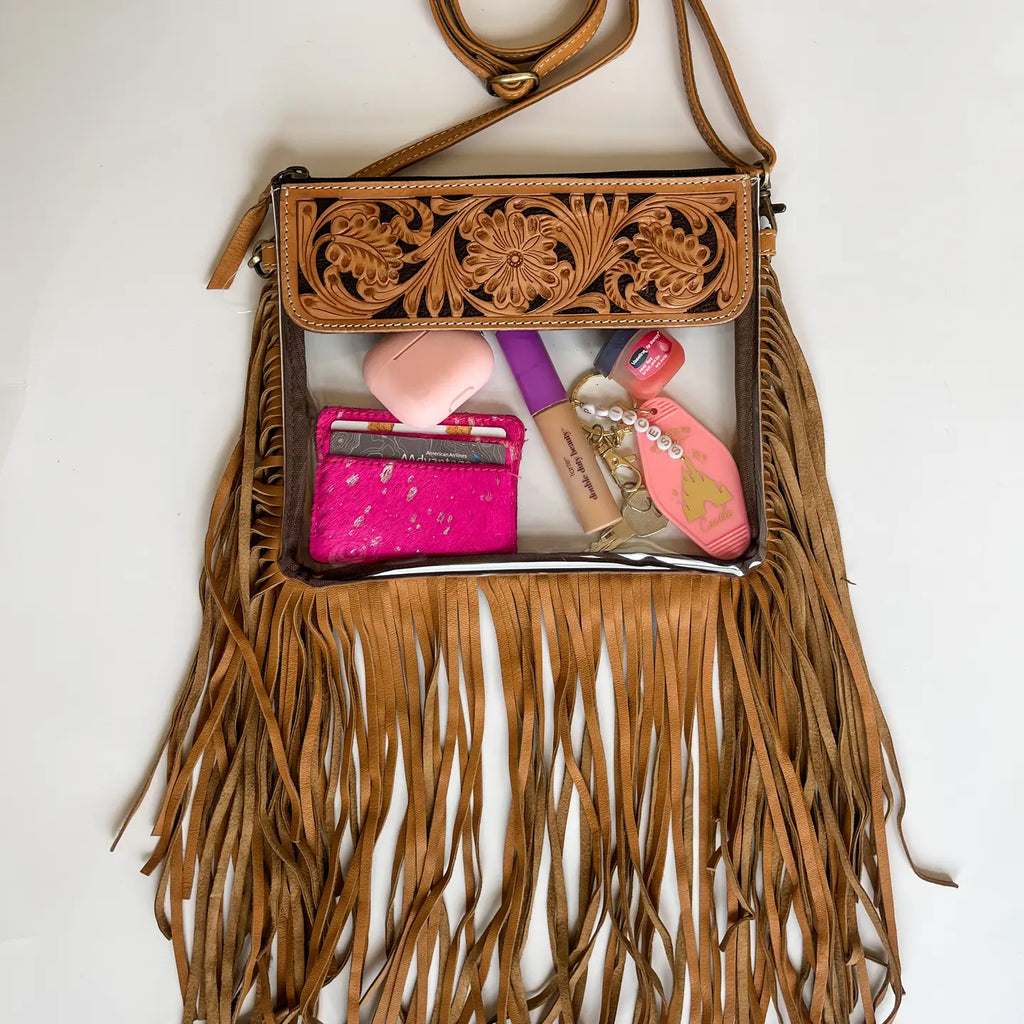 Concert Clear Crossbody Purse