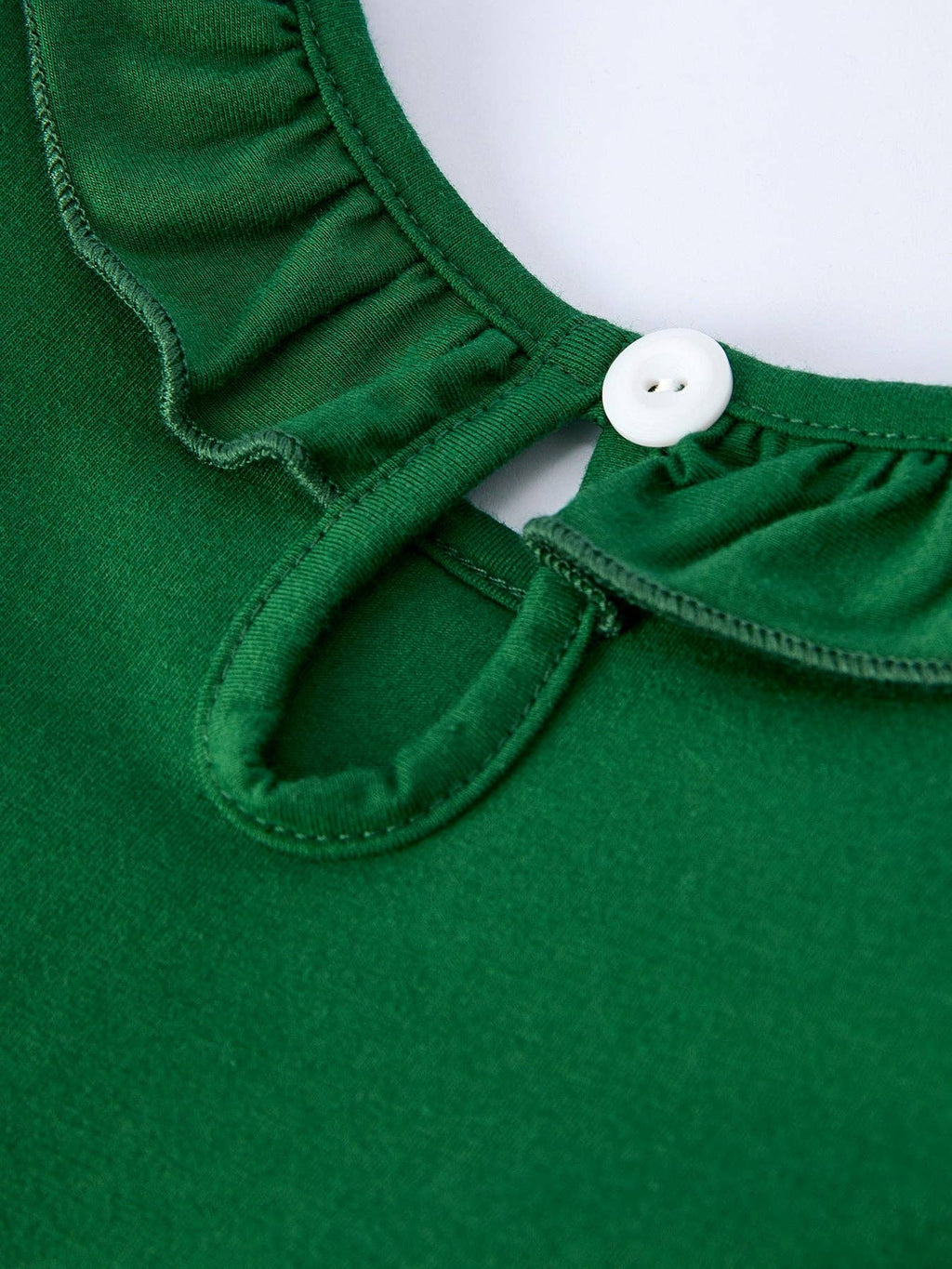 Girls St. Patrick’s Day Shamrock Puppy Smocked Dress