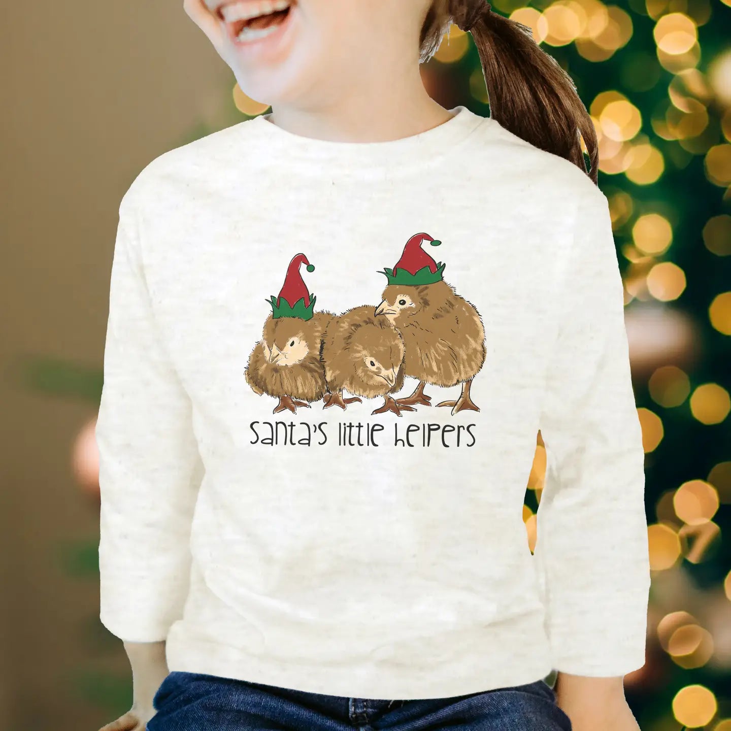 Santa's Little Helper Chicken Christmas