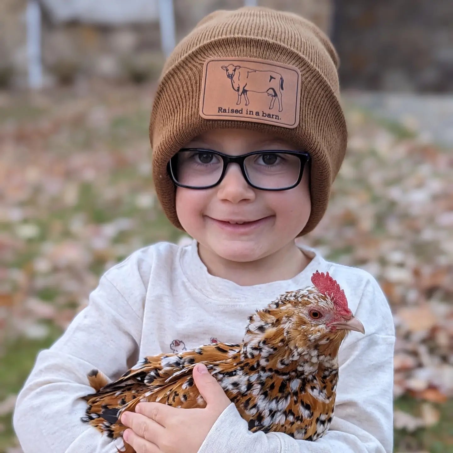 Raised in a Barn Beanie
