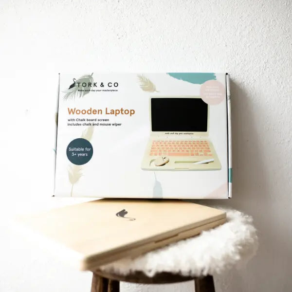 Kids Wooden Laptop