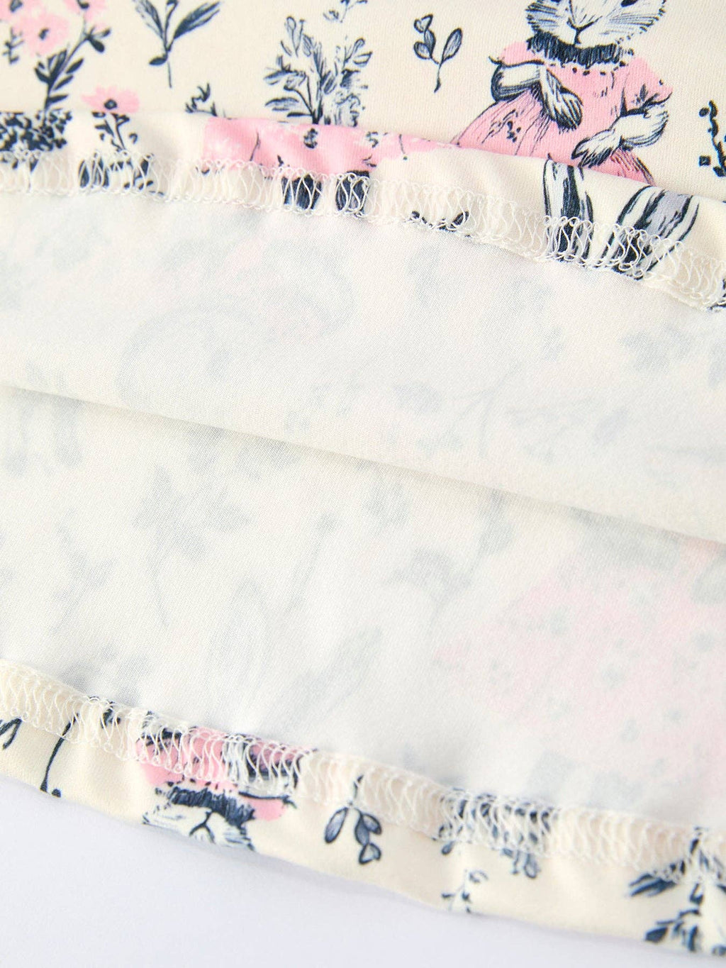 Easter Vintage Bunny Girls Twirl Dress