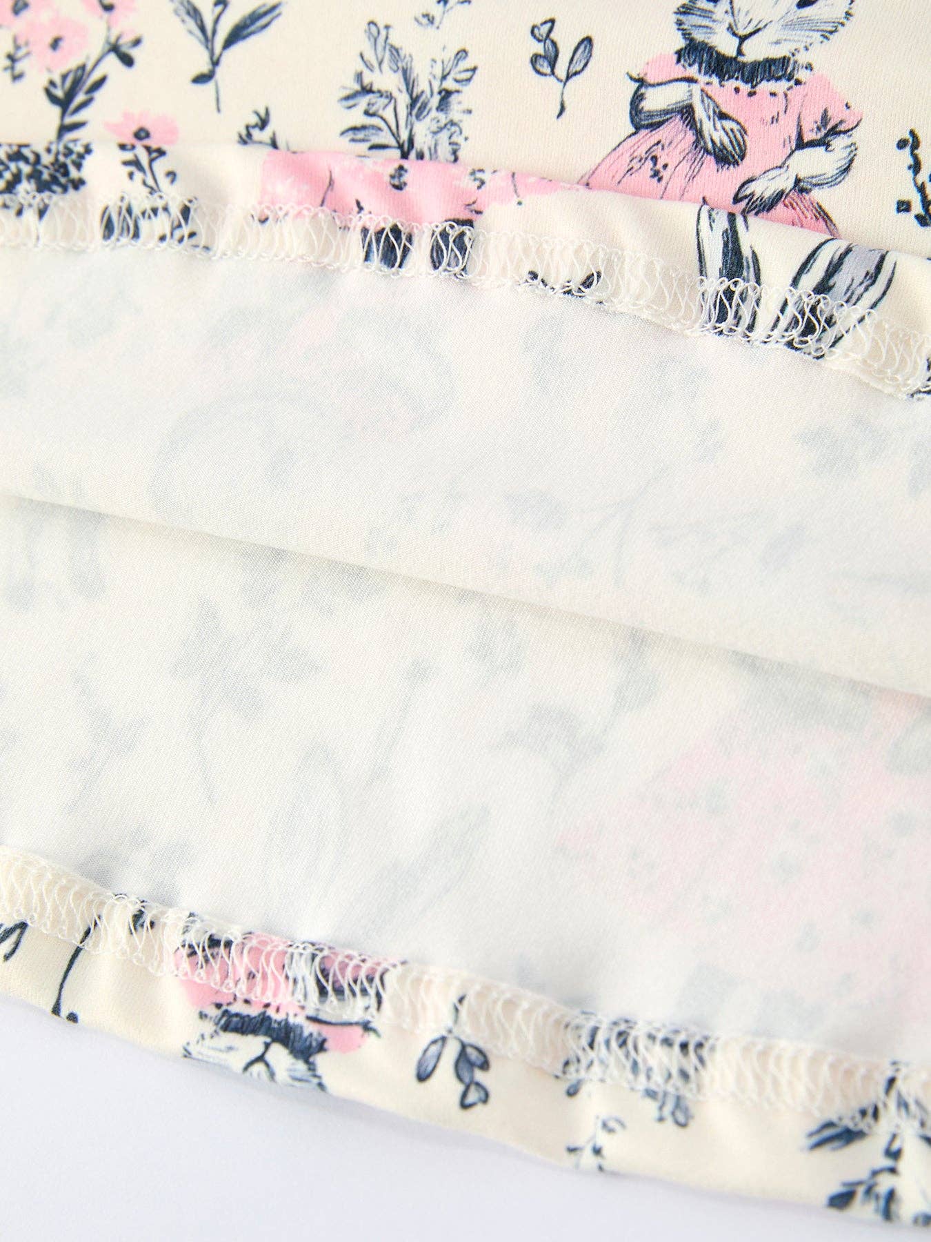 Easter Vintage Bunny Girls Twirl Dress