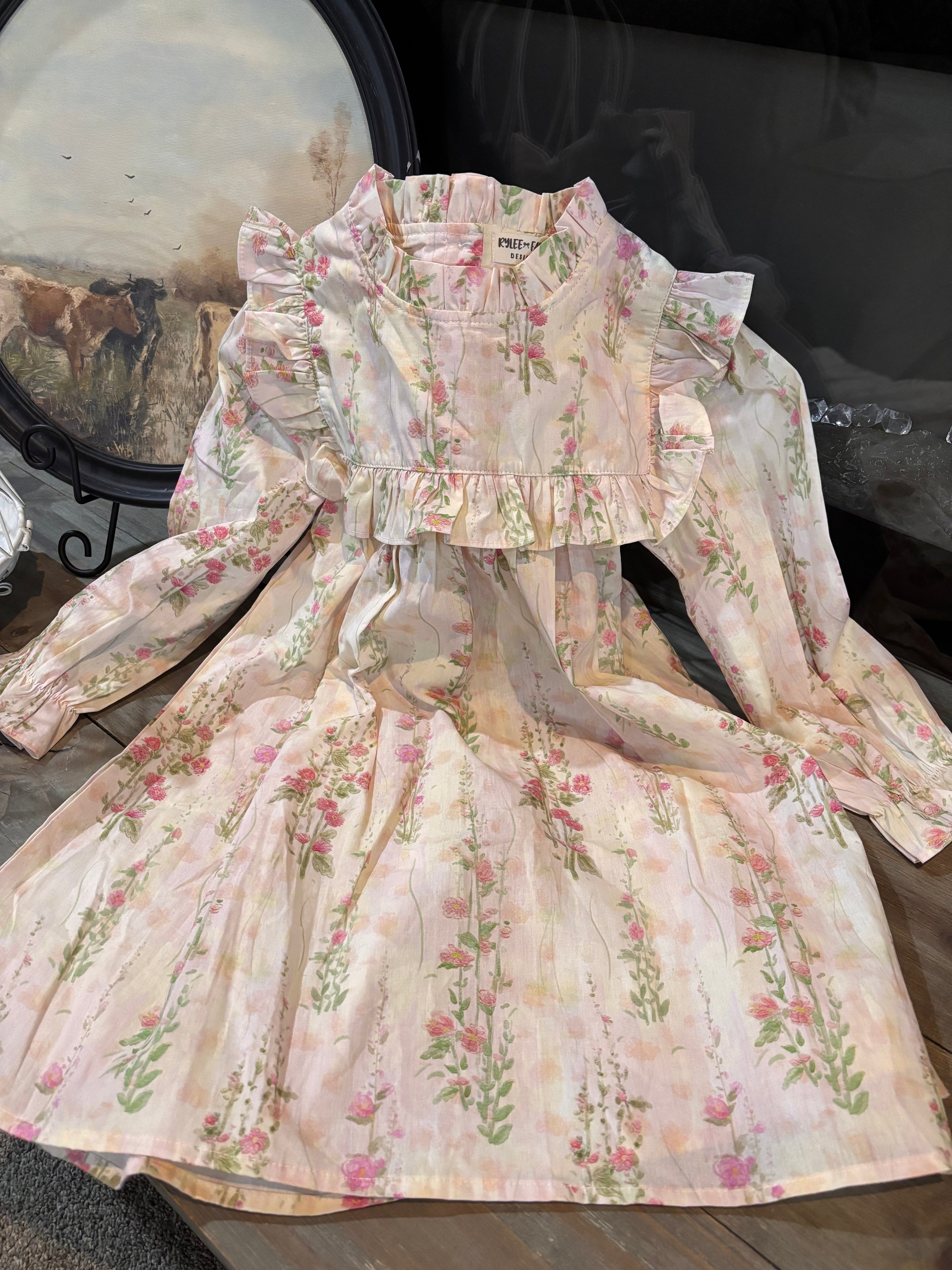 Vintage Collared Girls Dress