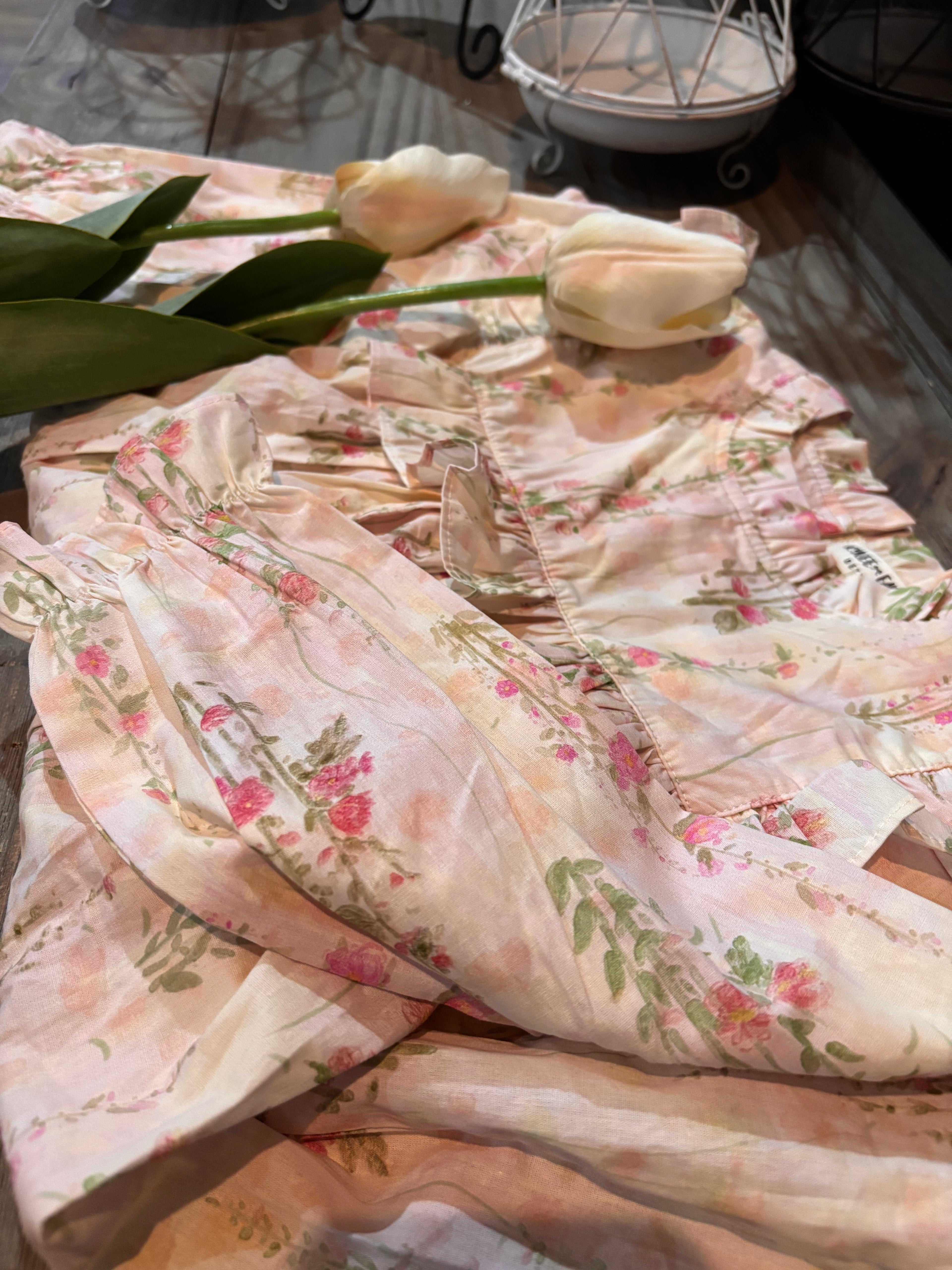 Vintage Collared Girls Dress