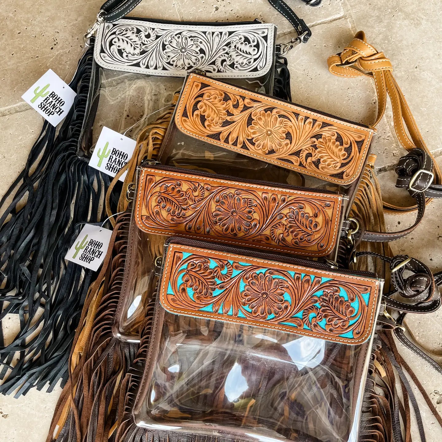 Concert Clear Crossbody Purse