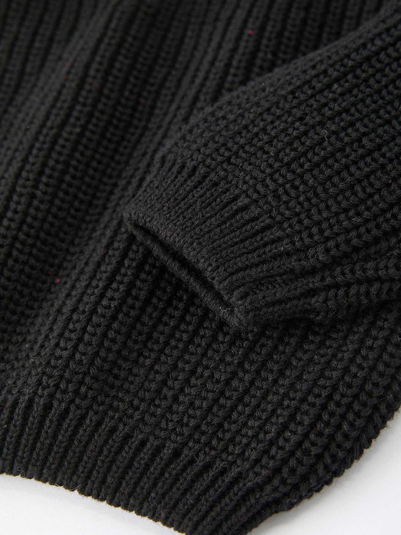 Lover Boy Black Knitted Pullover